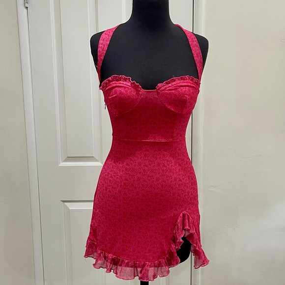 New Pink Halter Neck Mimi - Picture 6 of 15
